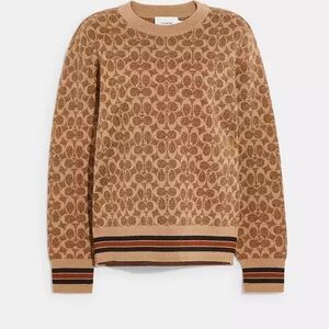 Coach Signature Sweater